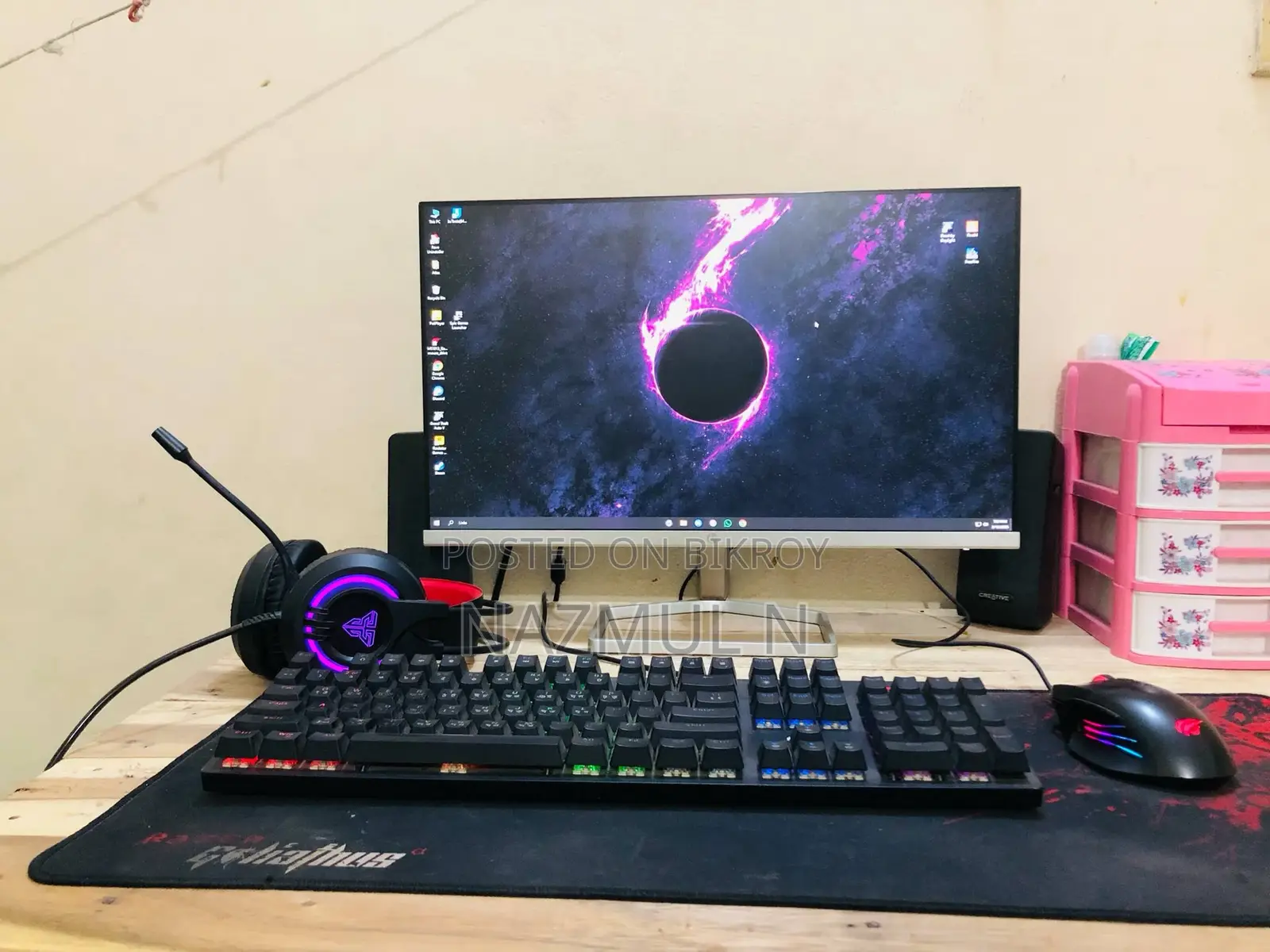 Desktop Computer 8GB Intel Core I3 HDD+SSD 1T