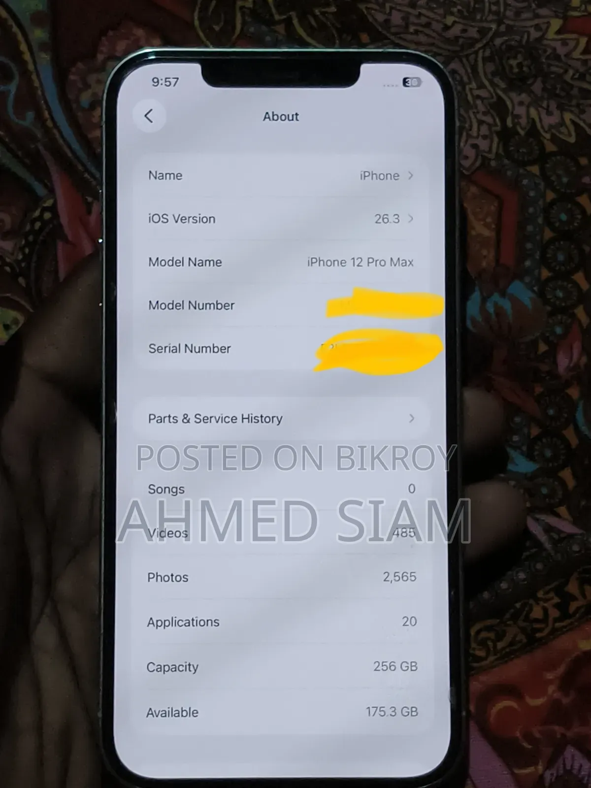 Apple iPhone 12 Pro Max 256 GB Silver