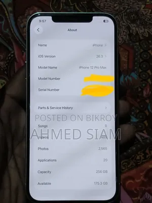 Apple iPhone 12 Pro Max 256 GB Silver