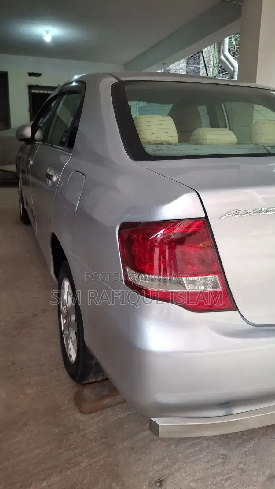 Toyota Axio 1.5 G 2WD 2010 Silver