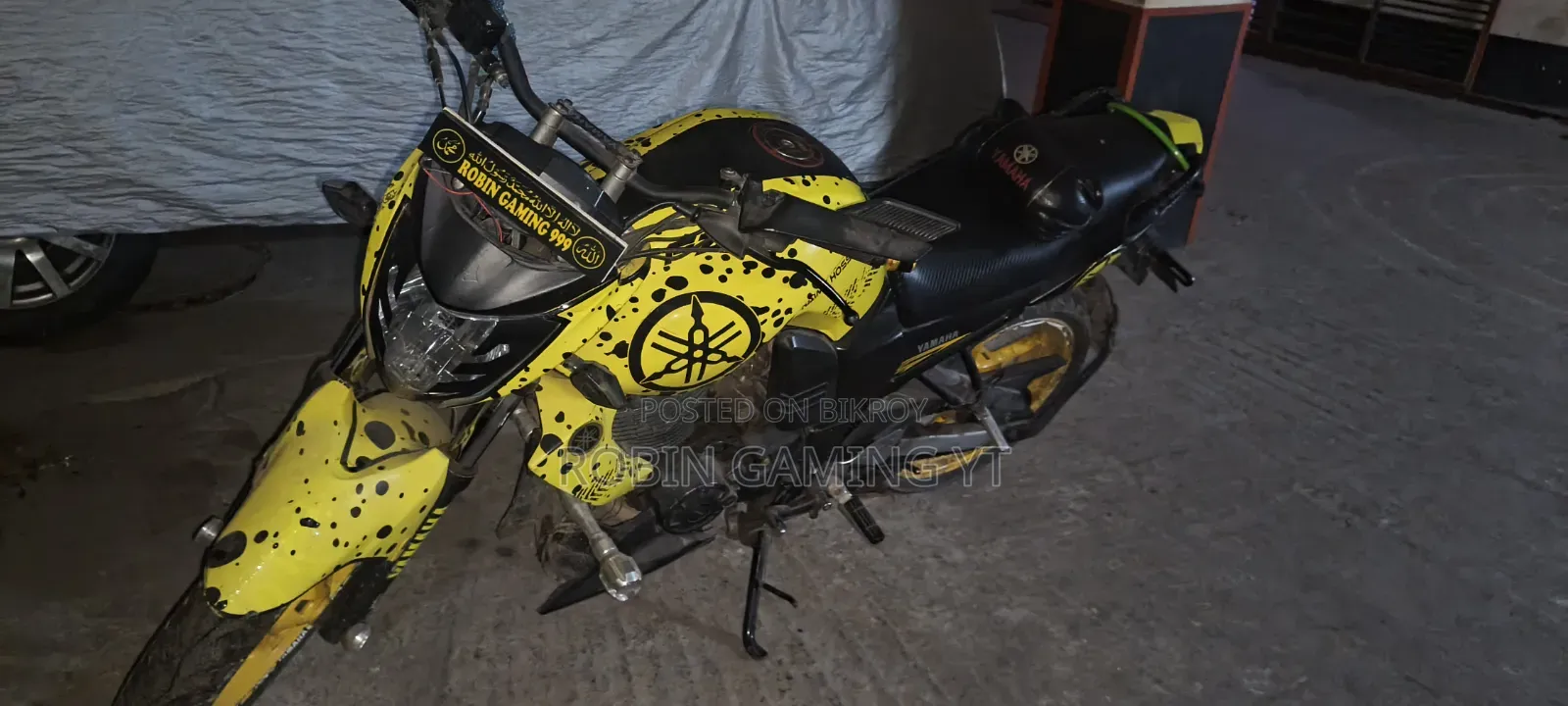 Yamaha FZ 2012 Yellow