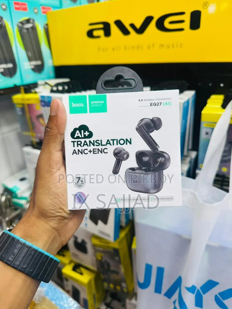 Hoco Eq27 Fun Ai Translation Earbuds
