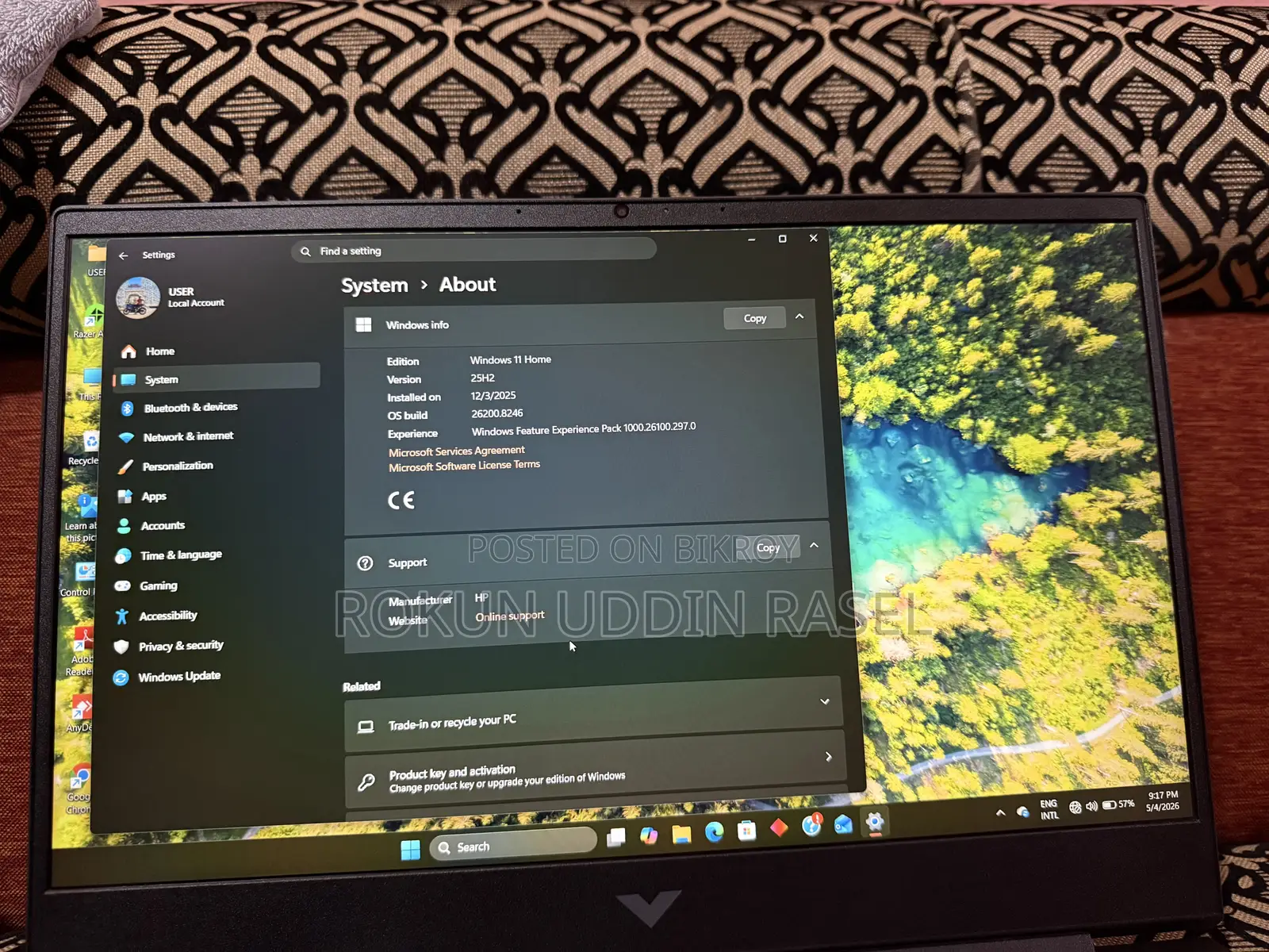 Laptop HP 15 16GB Intel Core I5 SSD 512GB