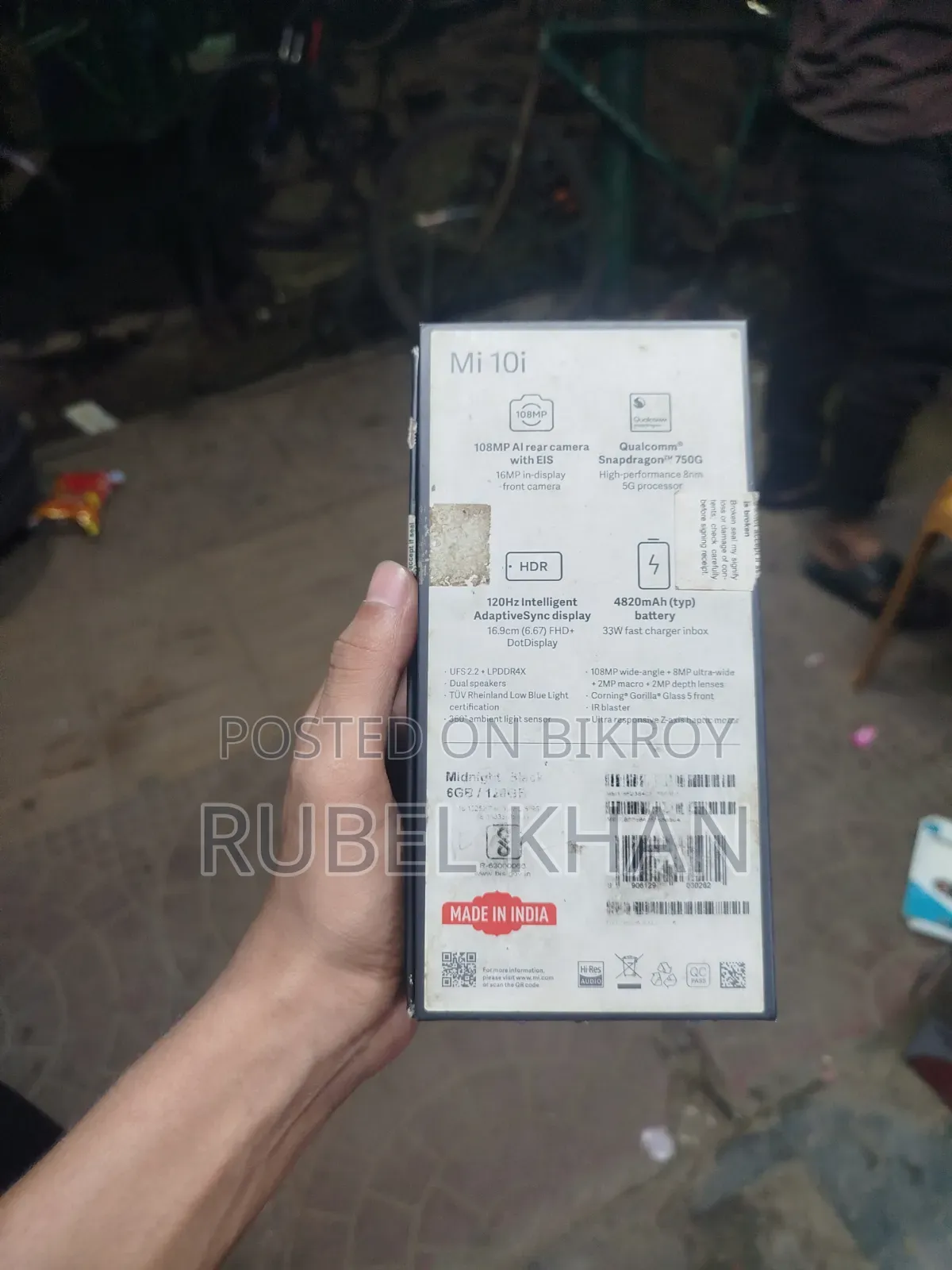 Xiaomi Mi 10i 128 GB Black