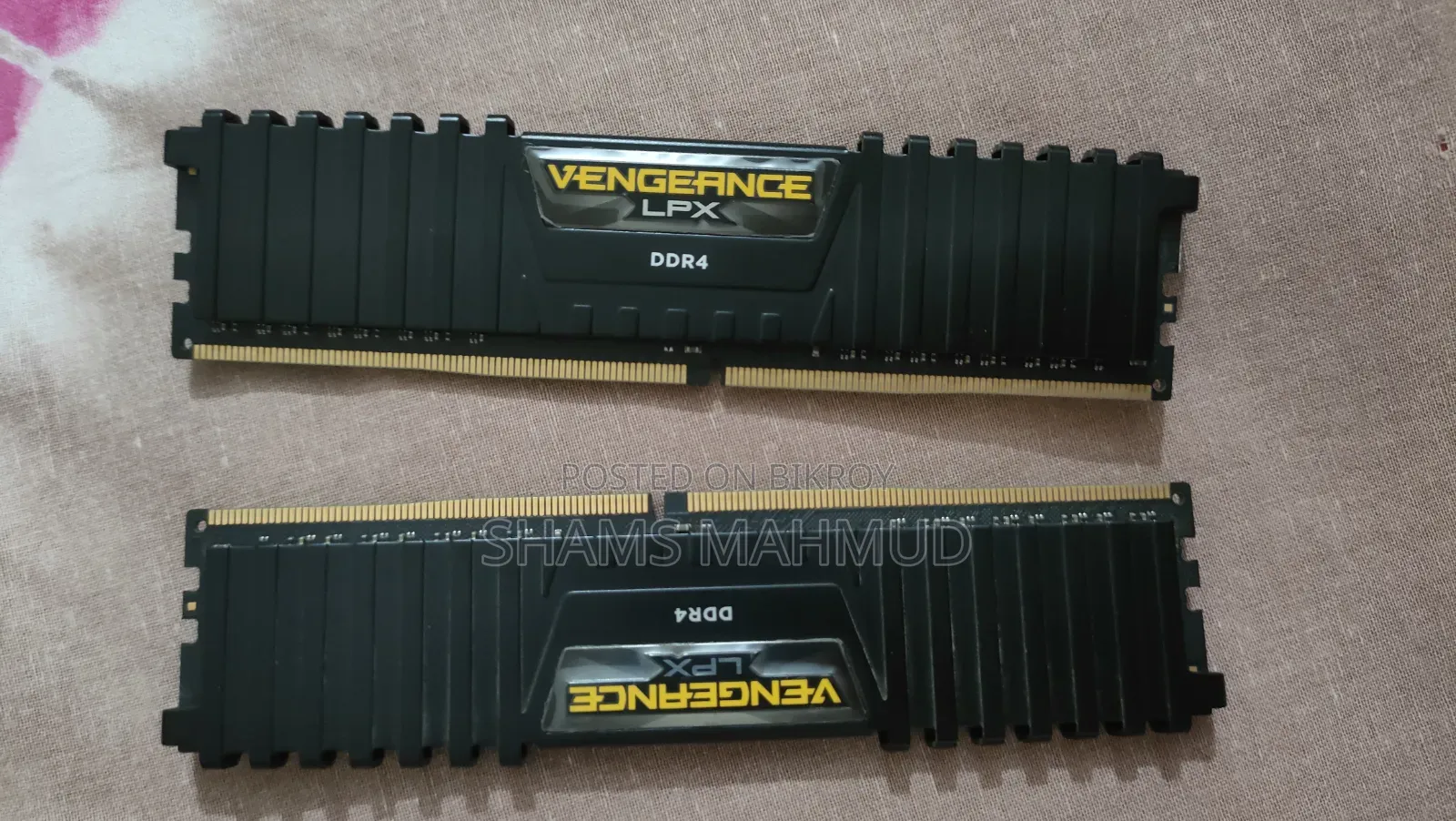 Corsair Vengeance LPX 8+8= 16gb 3200mhz