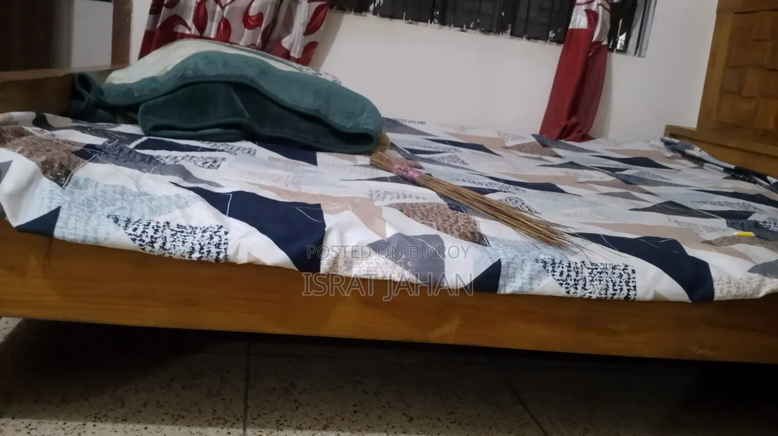 সেগুন কাঠের খাট
