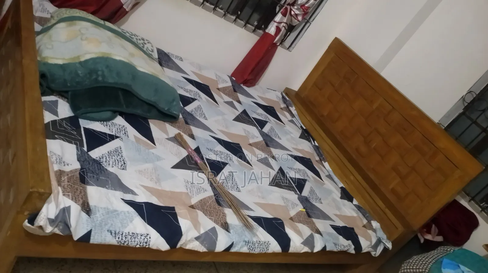 সেগুন কাঠের খাট