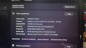 Laptop HP 15S 4GB Intel Core I5 SSD 256GB