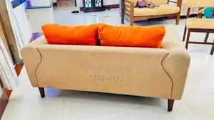 Wooden Double Sofa