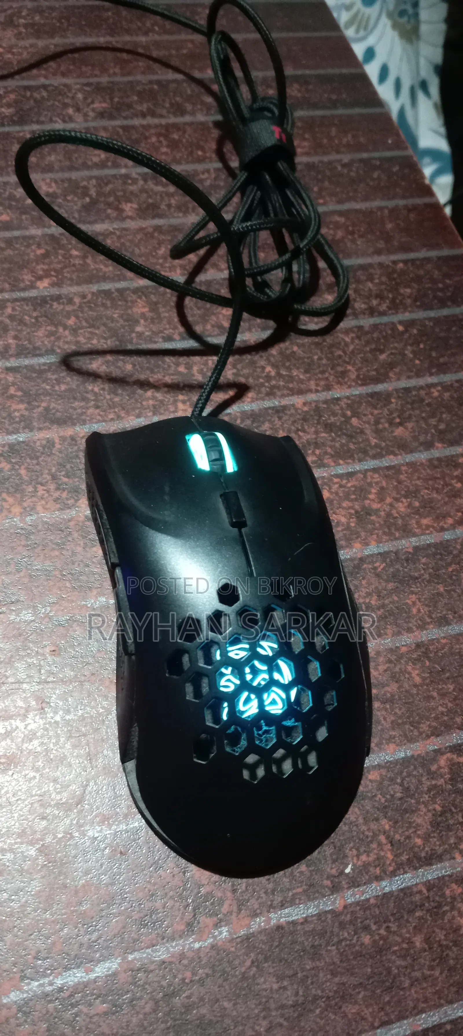 Gaming Mouse (Thermaltake Ventus X RGB Optical Gaming Mouse - Black)