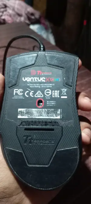 Gaming Mouse (Thermaltake Ventus X RGB Optical Gaming Mouse - Black)