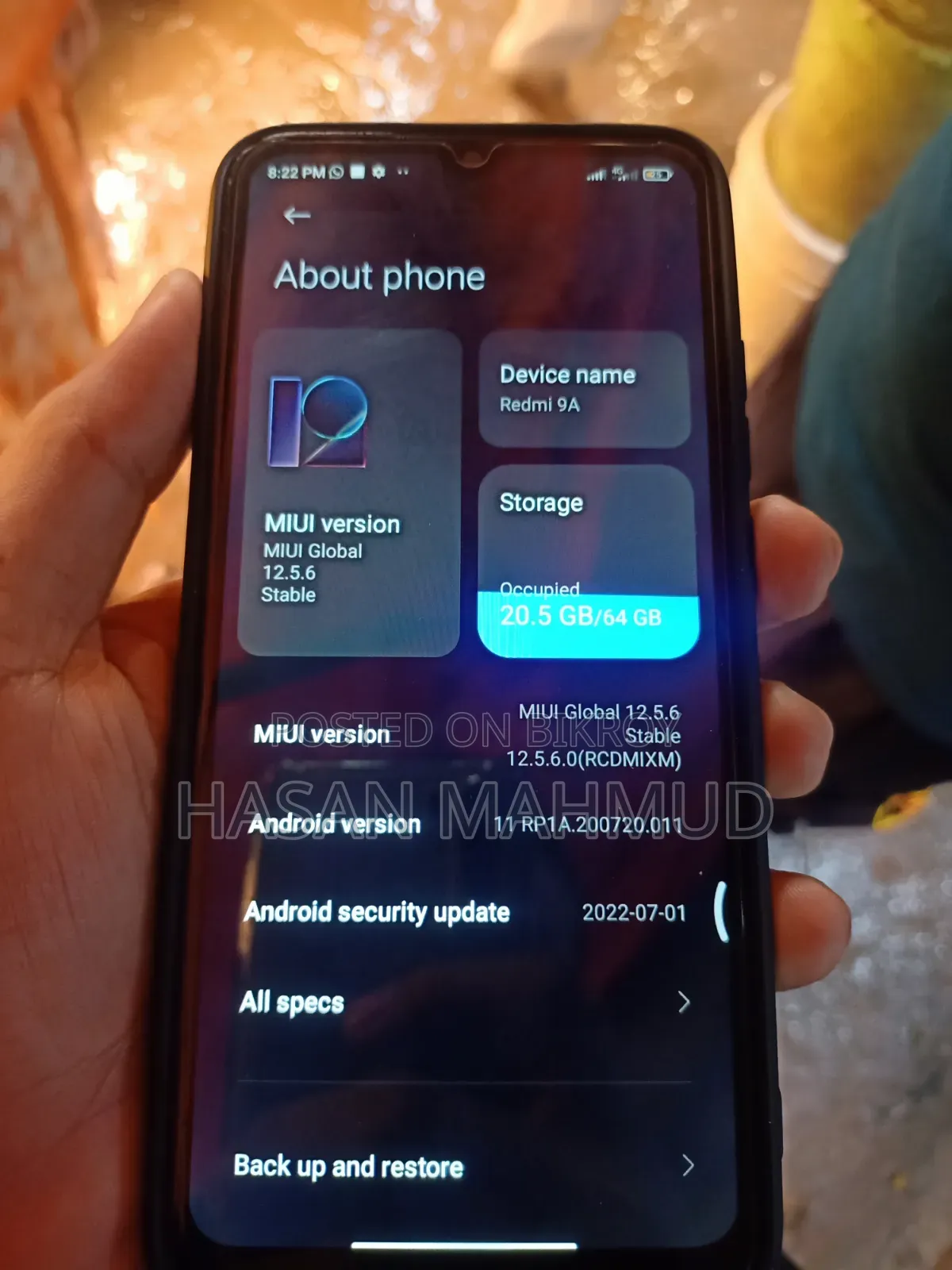 Xiaomi Redmi Note 8 64 GB Blue