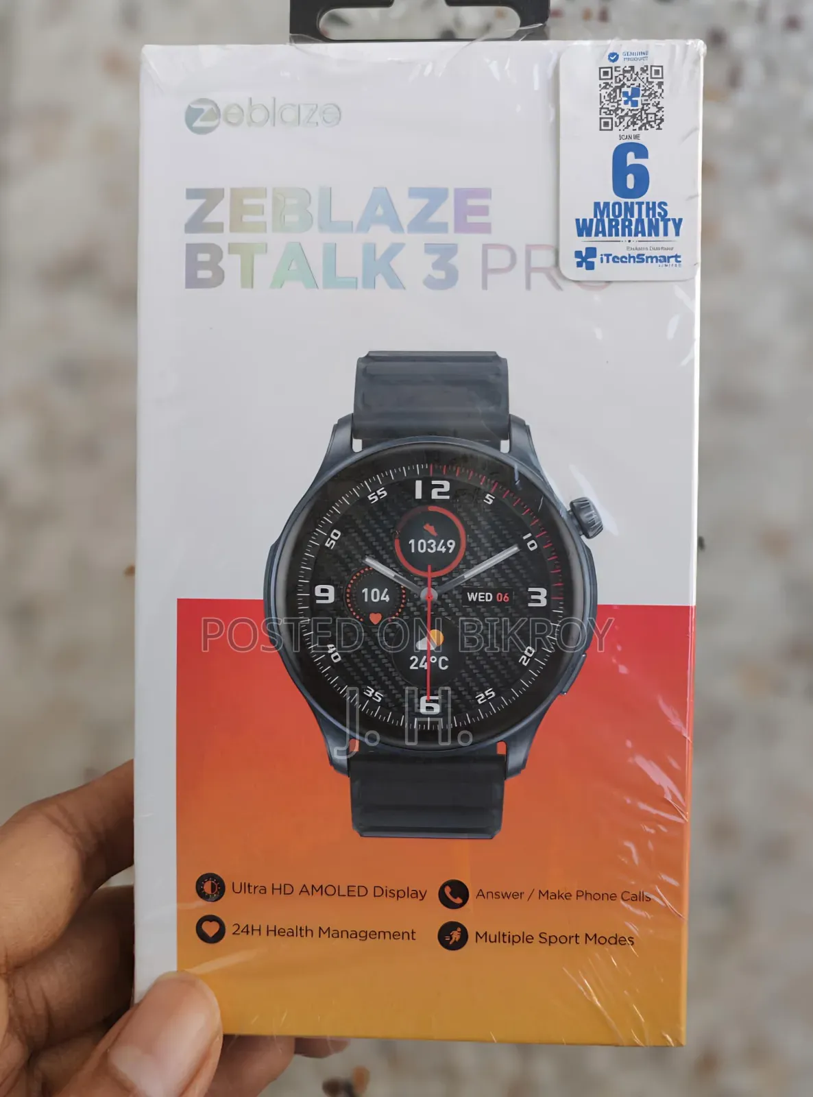 Zeblaze Btalk 3 Pro | Like New | Smart Watch (Bluetooth Calling)