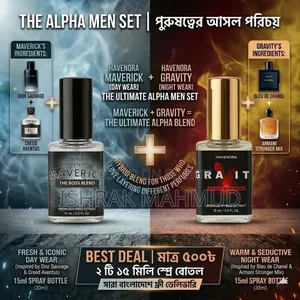 2x15ml Hybrid Blend Spray Perfume 500৳ (Free Delivery)