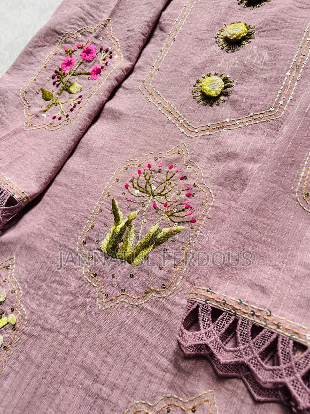 Hand Embroidery Dress