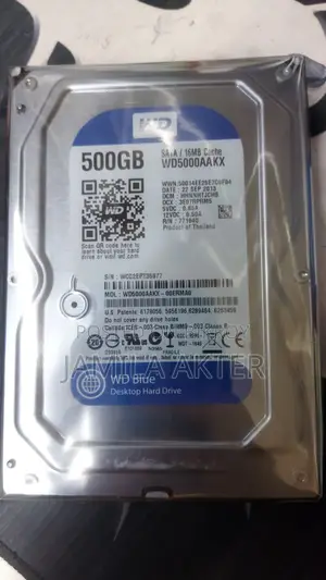 Wd Blue 500gb ডেস্কটপ হার্ড ডিস্ক ড্রাইভ