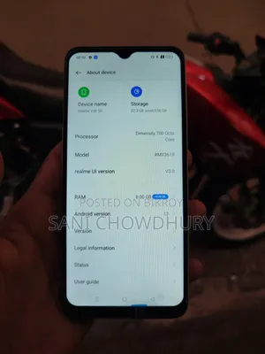 New Realme V30 128 GB Gold