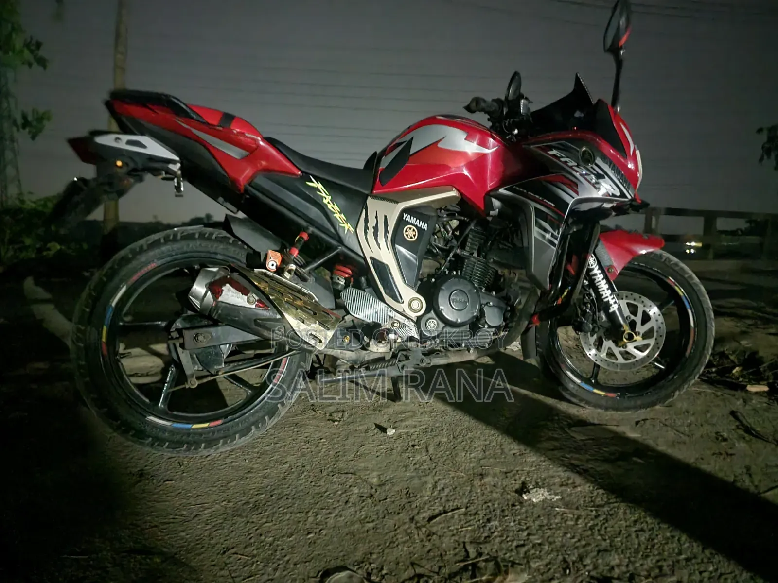 Yamaha FZ 2017 Red
