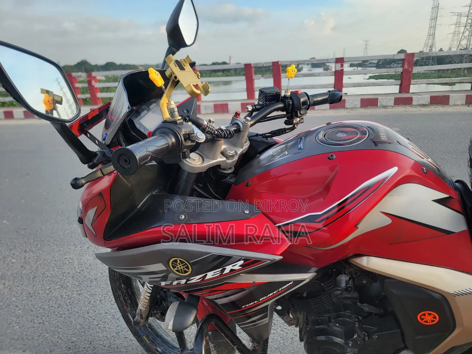 Yamaha FZ 2017 Red