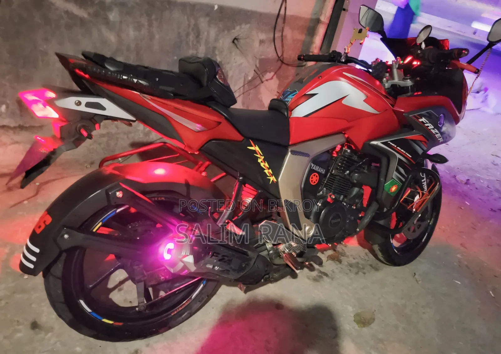 Yamaha FZ 2017 Red