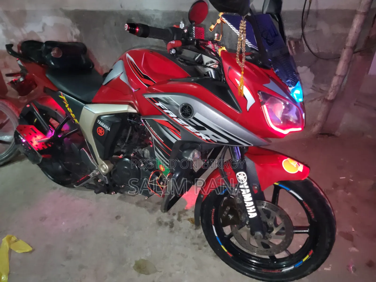 Yamaha FZ 2017 Red