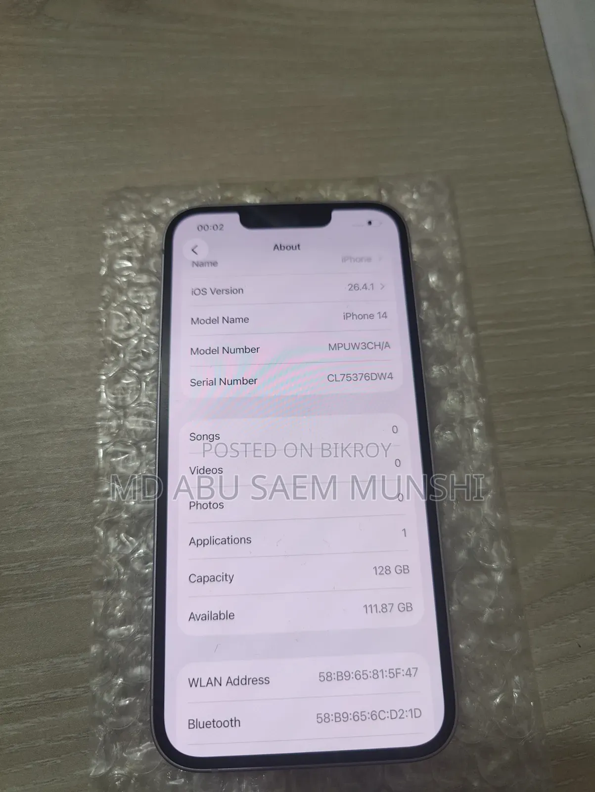Apple iPhone 14 128 GB