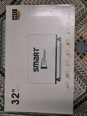 (Sony) স্মার্ট ফ্রেমলেস ৩২" বেসিক এলইডি টিভি, কালো