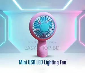 Rechargeable Mini Light Fan – Stay cool in the heat, solve your load-shedding woes!