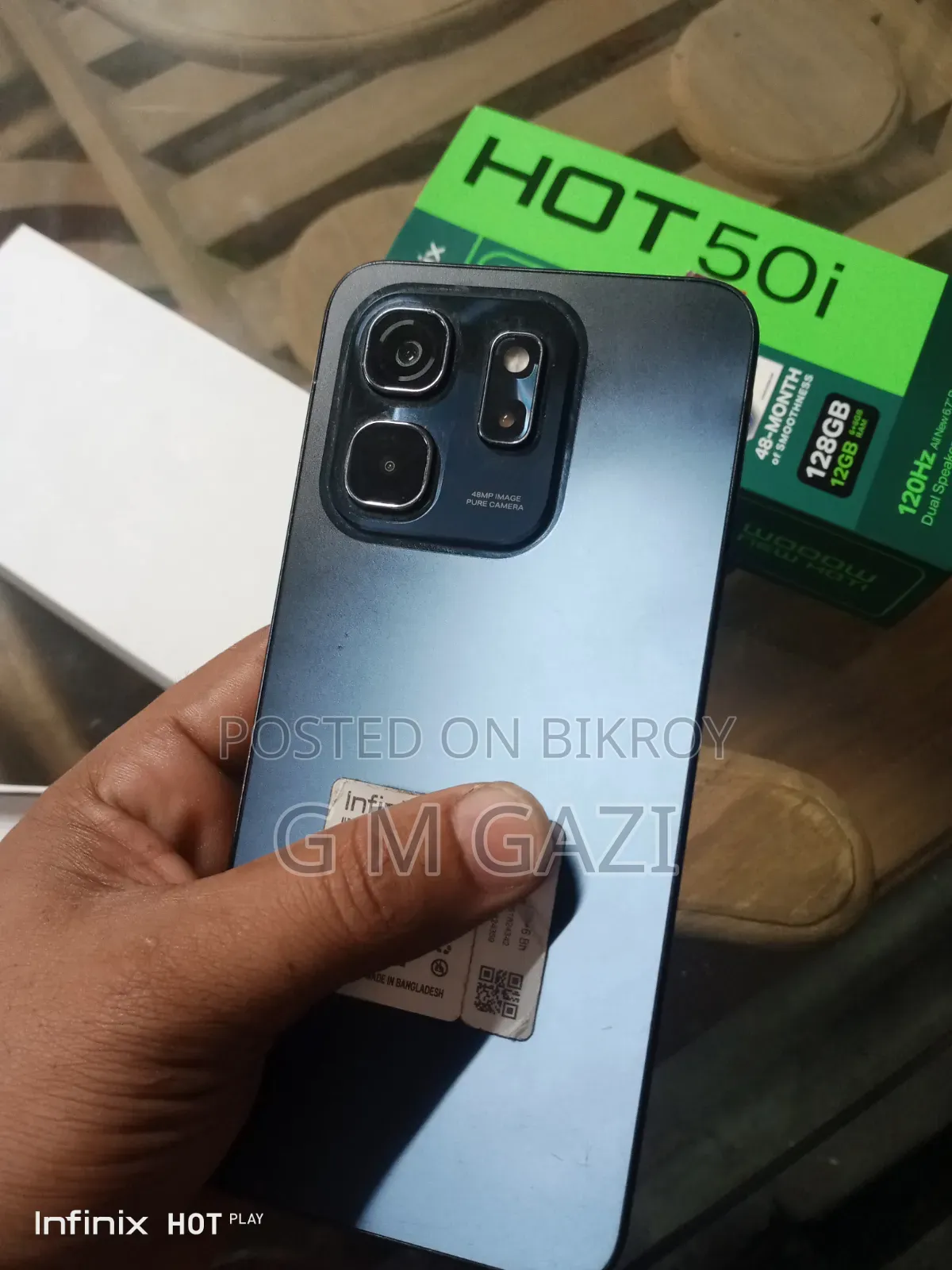 Infinix Hot 50i 128 GB Purple