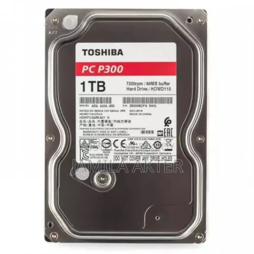 Toshiba P300 1tb Desktop HDD