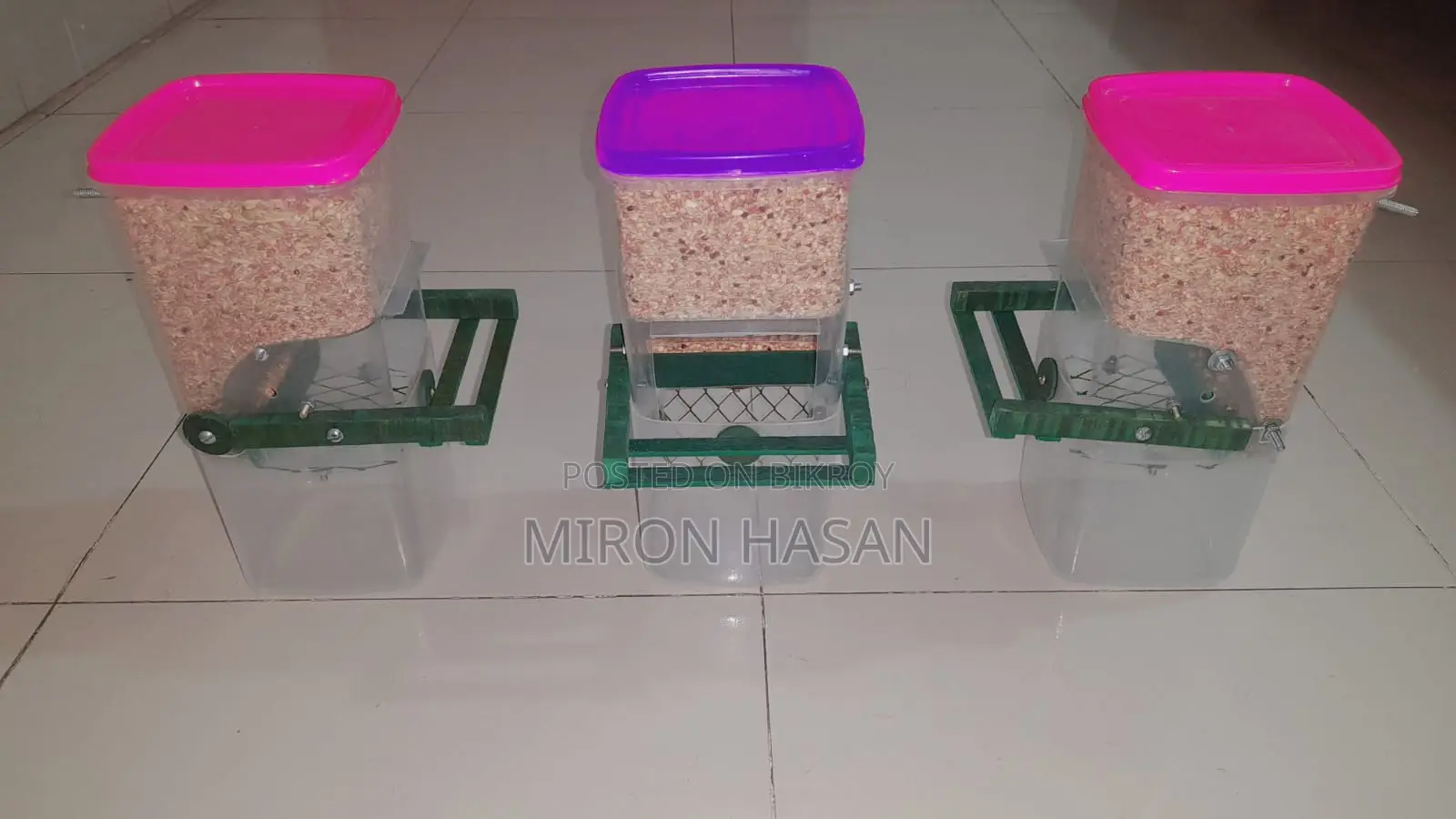 Mironify Smart Automatic Bird Feeder | Saves 95% Food | Only 500 BDT