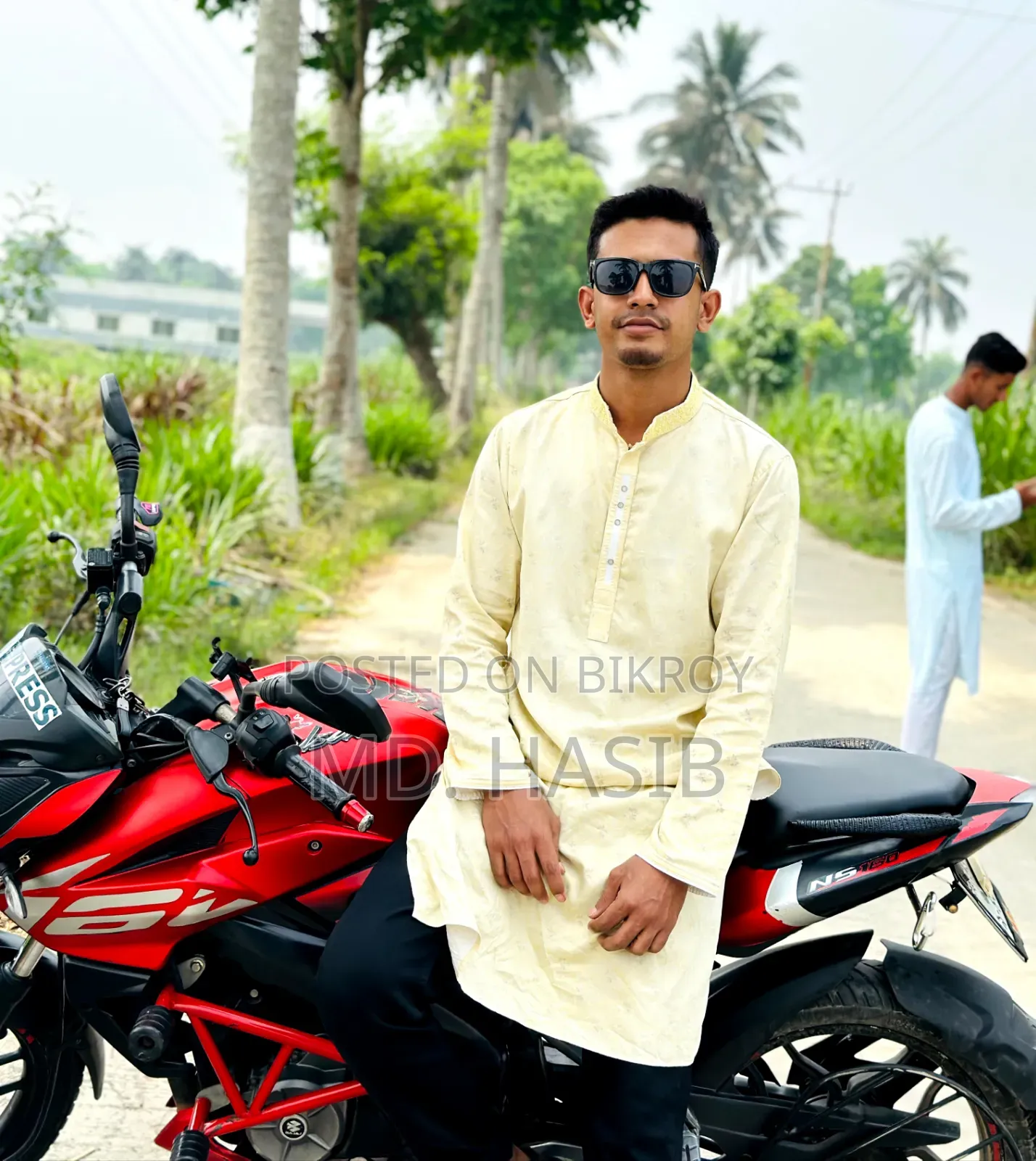 Bajaj Pulsar NS 160 2019 Red
