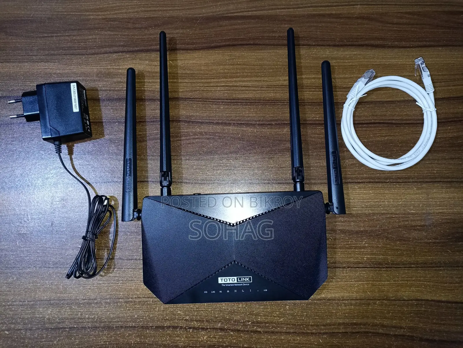 Totolink A3002ru-V2 Dual Band Ac Gigabit Wi-Fi Router