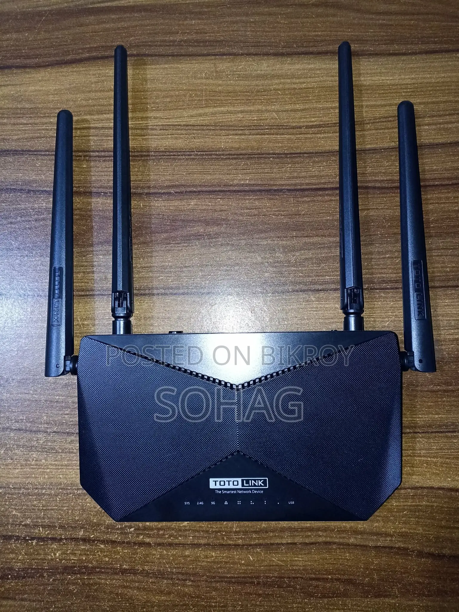 Totolink A3002ru-V2 Dual Band Ac Gigabit Wi-Fi Router
