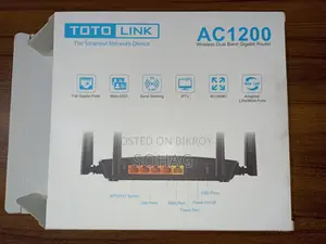 Totolink A3002ru-V2 Dual Band Ac Gigabit Wi-Fi Router