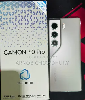 Tecno Camon 40 Pro 4G 256 GB Silver