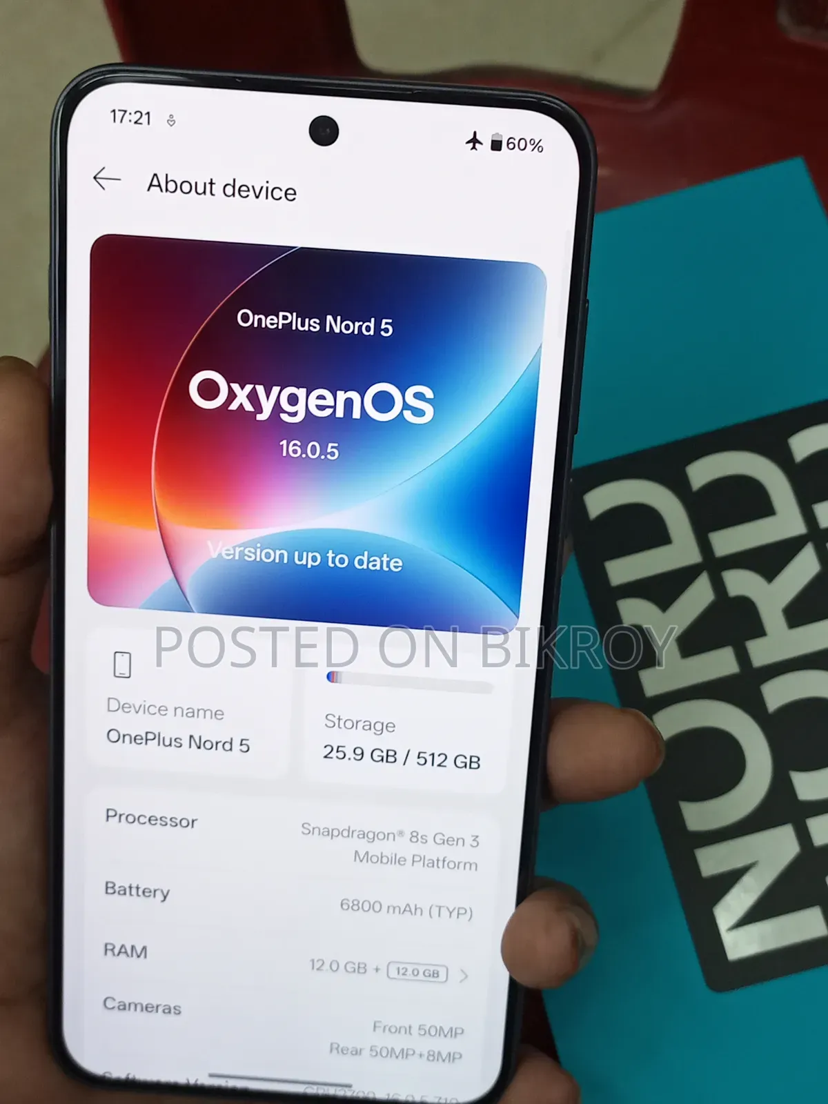 OnePlus Nord 5 512 GB Gray