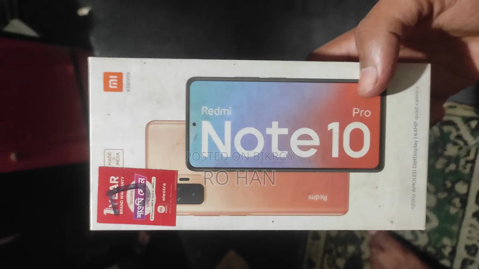 Xiaomi Redmi Note 10 Pro 128 GB Rose Gold
