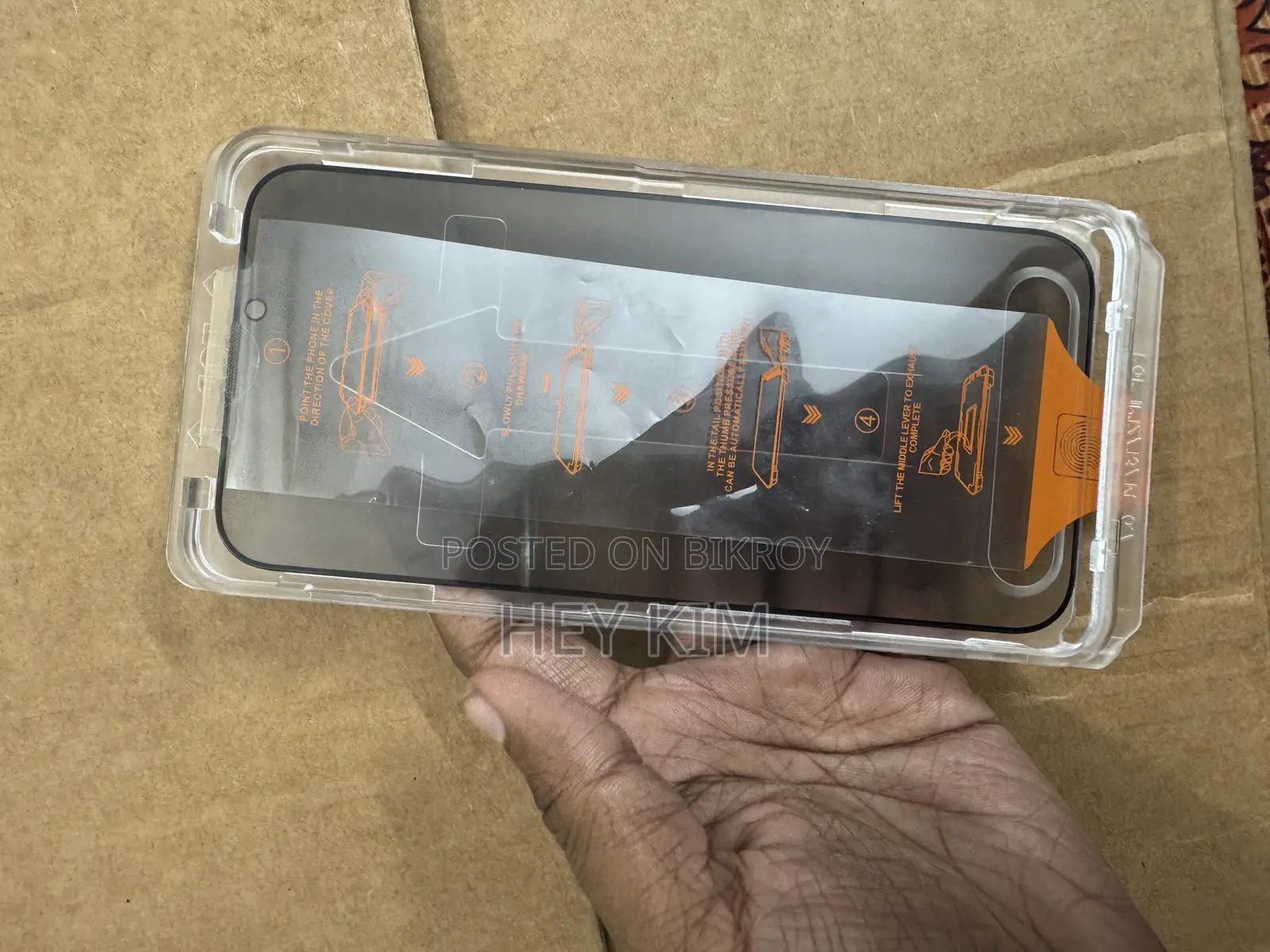 iPhone 13 Pro Max or 14 Plus Privacy Screen Protector.