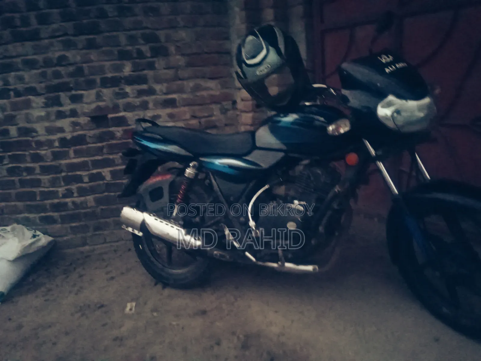 Bajaj Discover 135 2010 Black