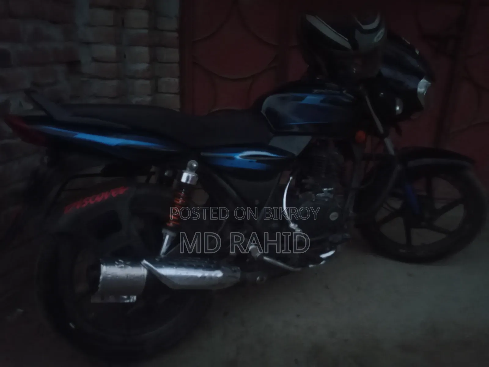 Bajaj Discover 135 2010 Black