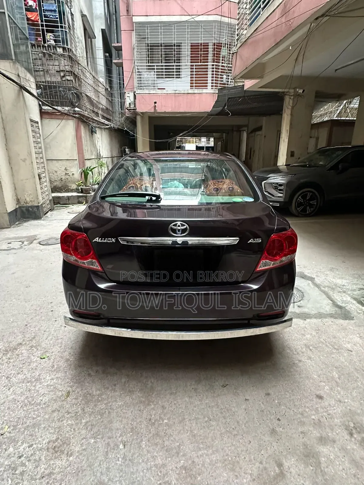 Toyota Allion 2014 Maroon