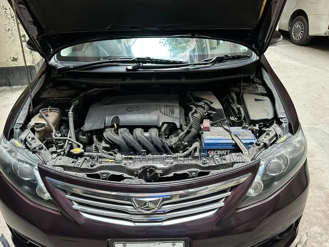 Toyota Allion 2014 Maroon