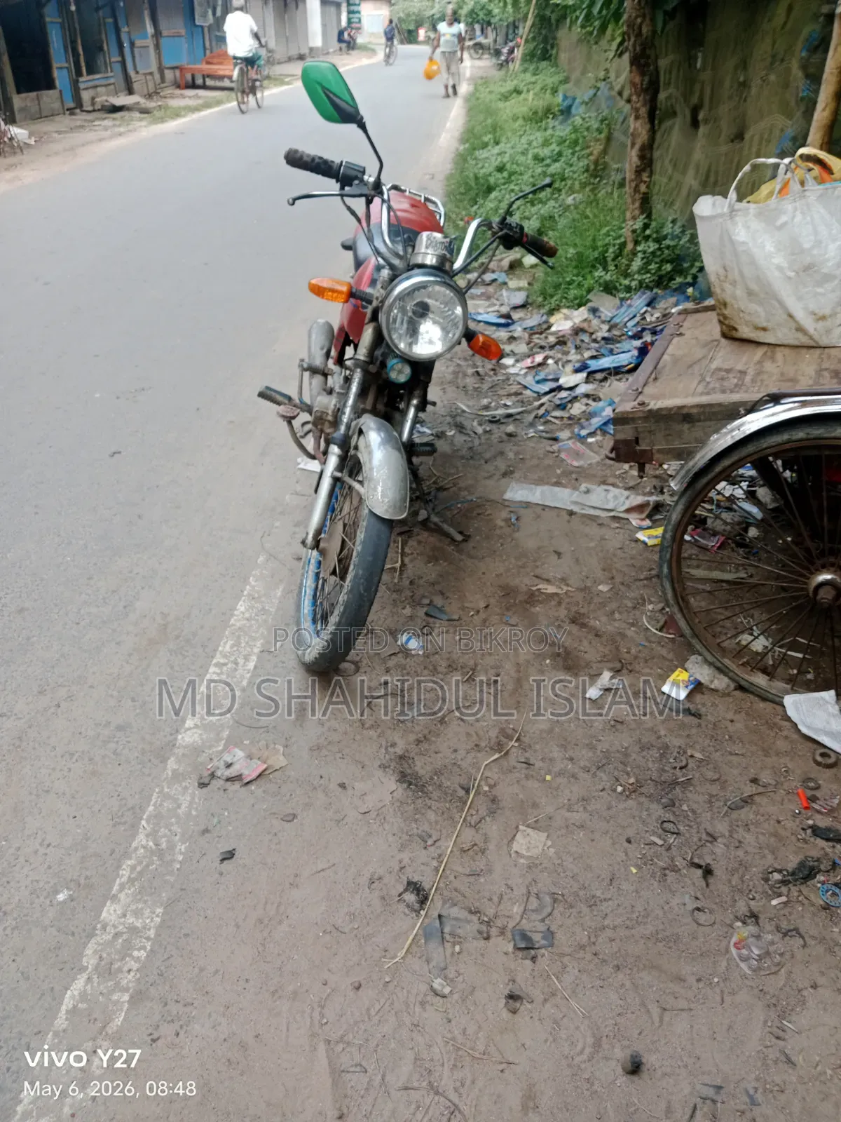 Bajaj Discover 125 2017 Red