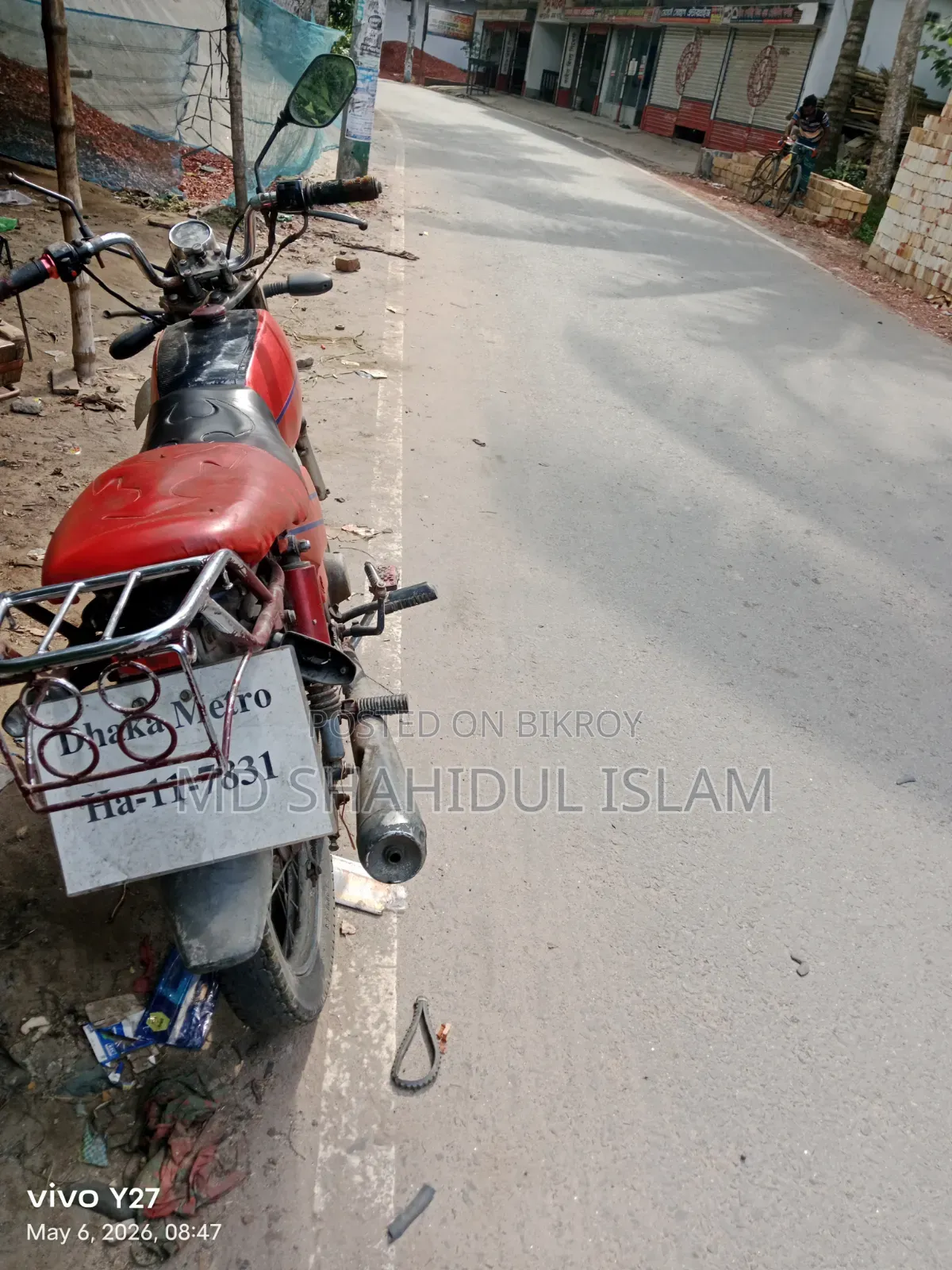 Bajaj Discover 125 2017 Red