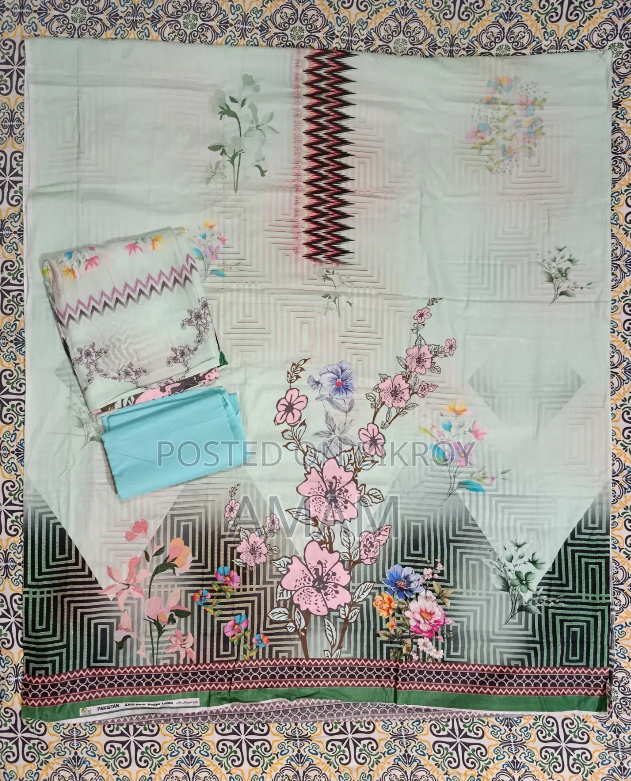 New Model Three-Piece Set High-Quality Cotton Fabric.