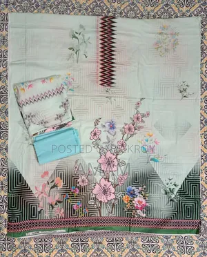 New Model Three-Piece Set High-Quality Cotton Fabric.