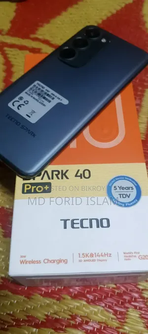 Tecno Spark 40 Pro+ 256 GB Purple