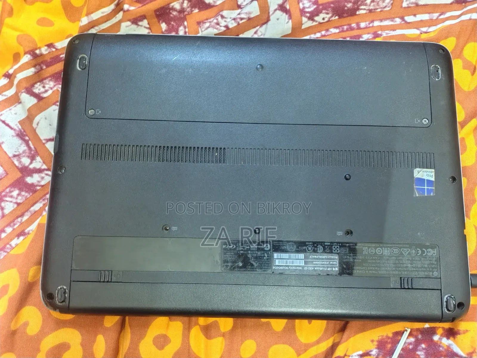 HP ProBook 430 G1 Laptop 4GB Intel Core I5 SSD 320GB