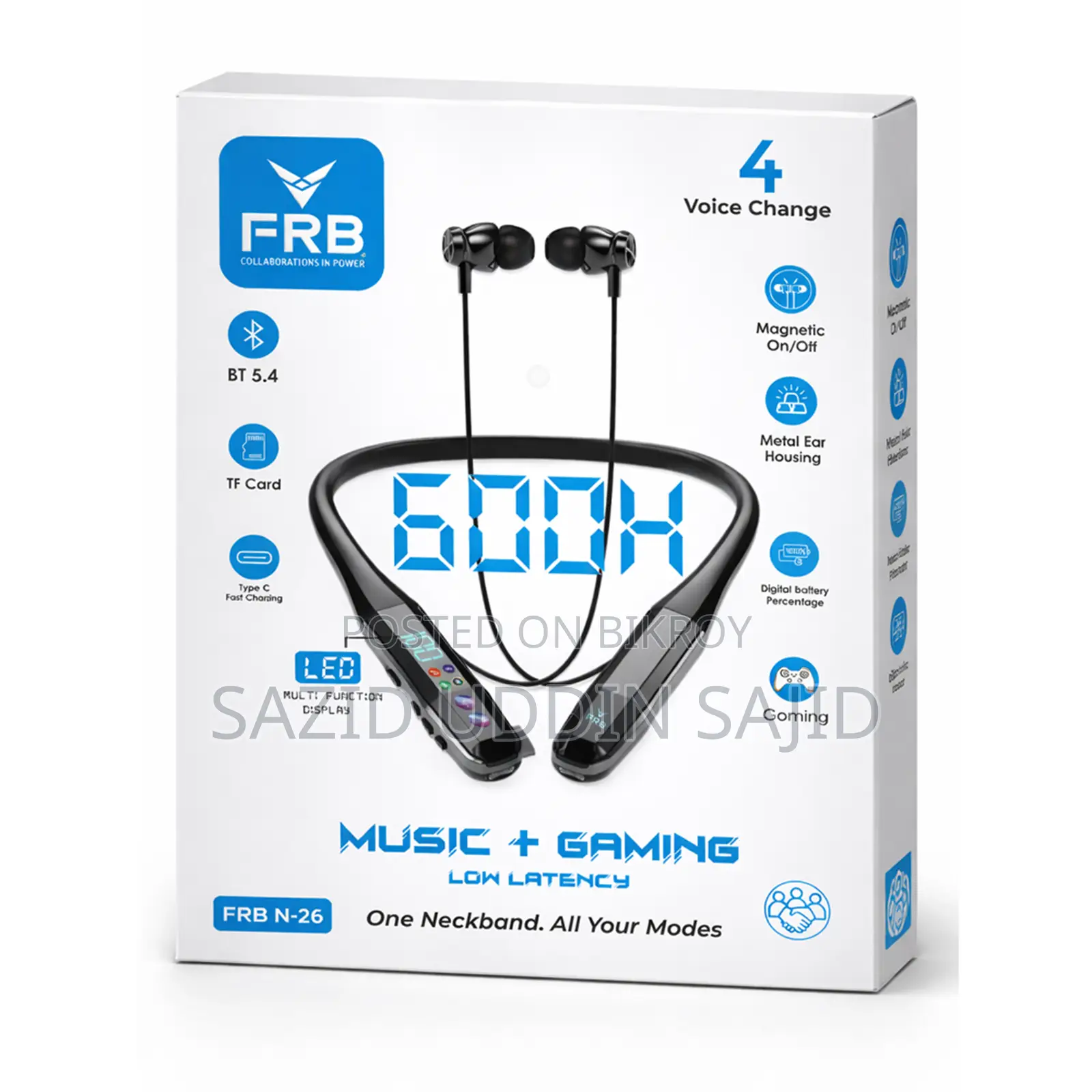 Frb N26 Voice Change Neckband
